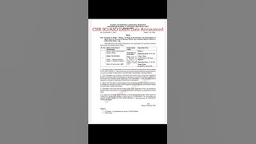 CSIR SO/ASO Exam Date Announced 🔥|Exam Date - 05 Feb, 2024 to 20 Feb, 2024#csir #exam #shorts