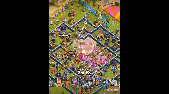 Th16 attack strategy🔥Insane Value💯#coc #clashofclans #shorts #clash #supercell