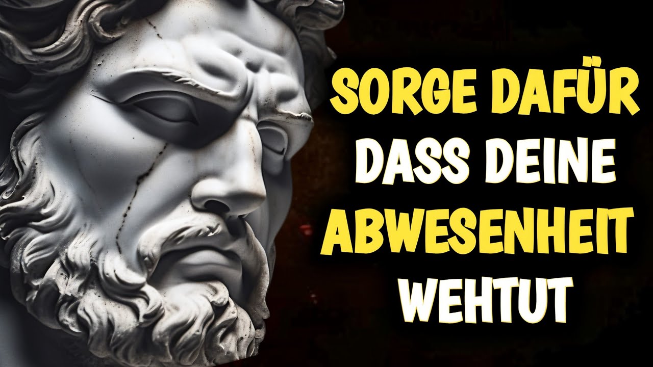 👑 WENN MAN DICH IGNORIERT UND ABSTAND NIMMT, TU DAS... _ STOIZISMUS