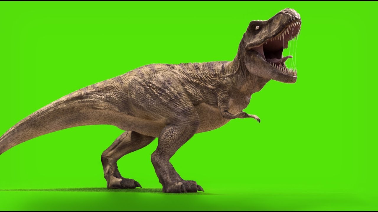 T Rex Green Screen Jurassic World Youtube - everybody walk the dinosaur roblox dinosaur meme on meme