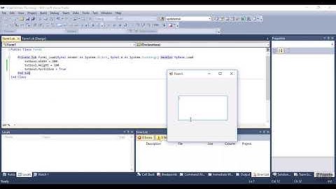 Pemrograman Visual Basic.NET ~ Objek TextBox
