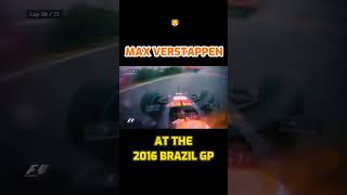 EVERYONE VS. MAX VERSTAPPEN AT THE 2016 BRAZIL GP 🇧🇷🦁 | #f1 #f1shorts #shorts