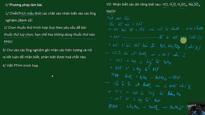 Làm sao để nhận biết tính chất hóa học nhanh năm 2024