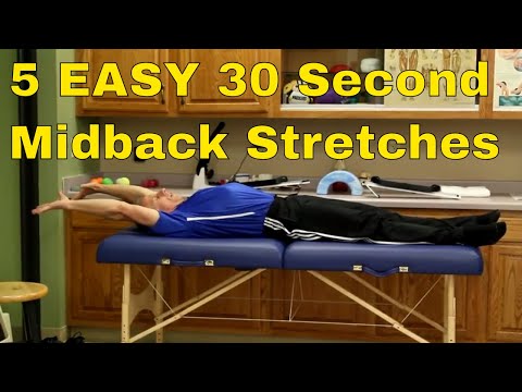 Video: Mid Back Stretches: Release And Relief