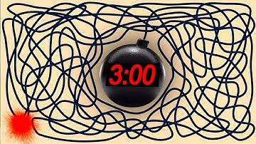 3 Minute Countdown Timer (Bomb Explosion 💣💥💣💥) | Bomb Timer 3 Minutes 💥💥