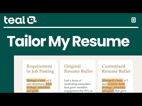 How to Customize Your Resume (and Whether You Should Tailor It for Each Job)