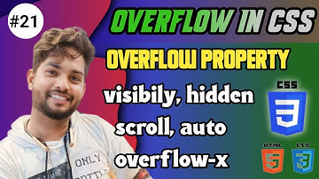 #21 | what is Overflow 🔥 property in CSS | hidden, scroll, auto | CSS full tutorial in hindi | CSS