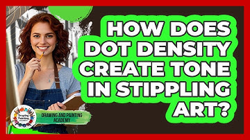 How Does Dot Density Create Tone In Stippling Art? - Drawing and Painting Academy