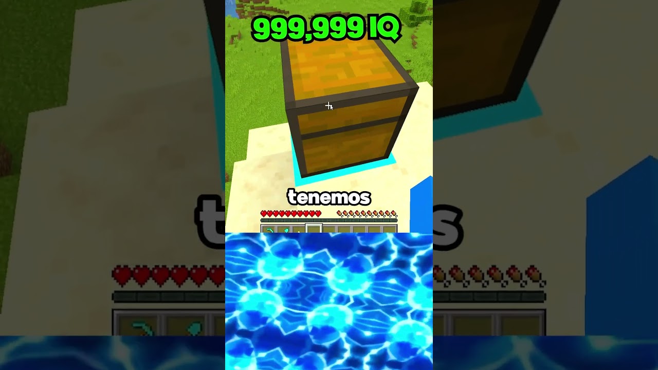 -55 IQ vs +99,999 IQ en Minecraft!
