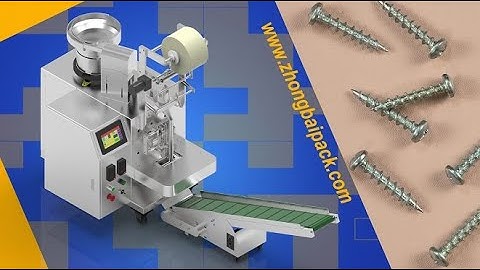 Automatic Screw Packing Machine Screw Counting Packaging Machine