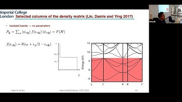 Automated Wannierisation & SCDM (Wannier90, with hands-on)