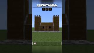 Auto-Built house in Lokicraft Fantasy #shorts #androidgames