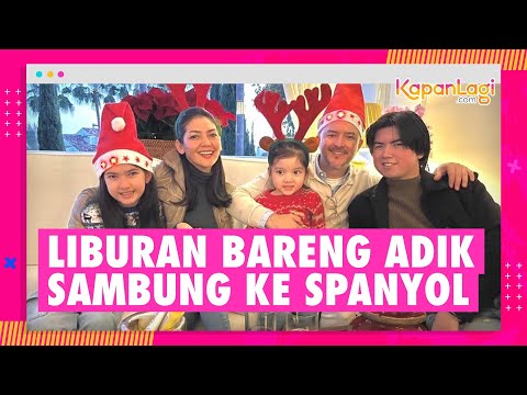 Sean Anak Olla Ramlan Liburan Bareng Adik-adik Sambungnya ke Spanyol, Sekeluarga Good Looking Semua