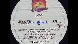 Deco - Fresh Idea 12 Boogie-Funk 1983