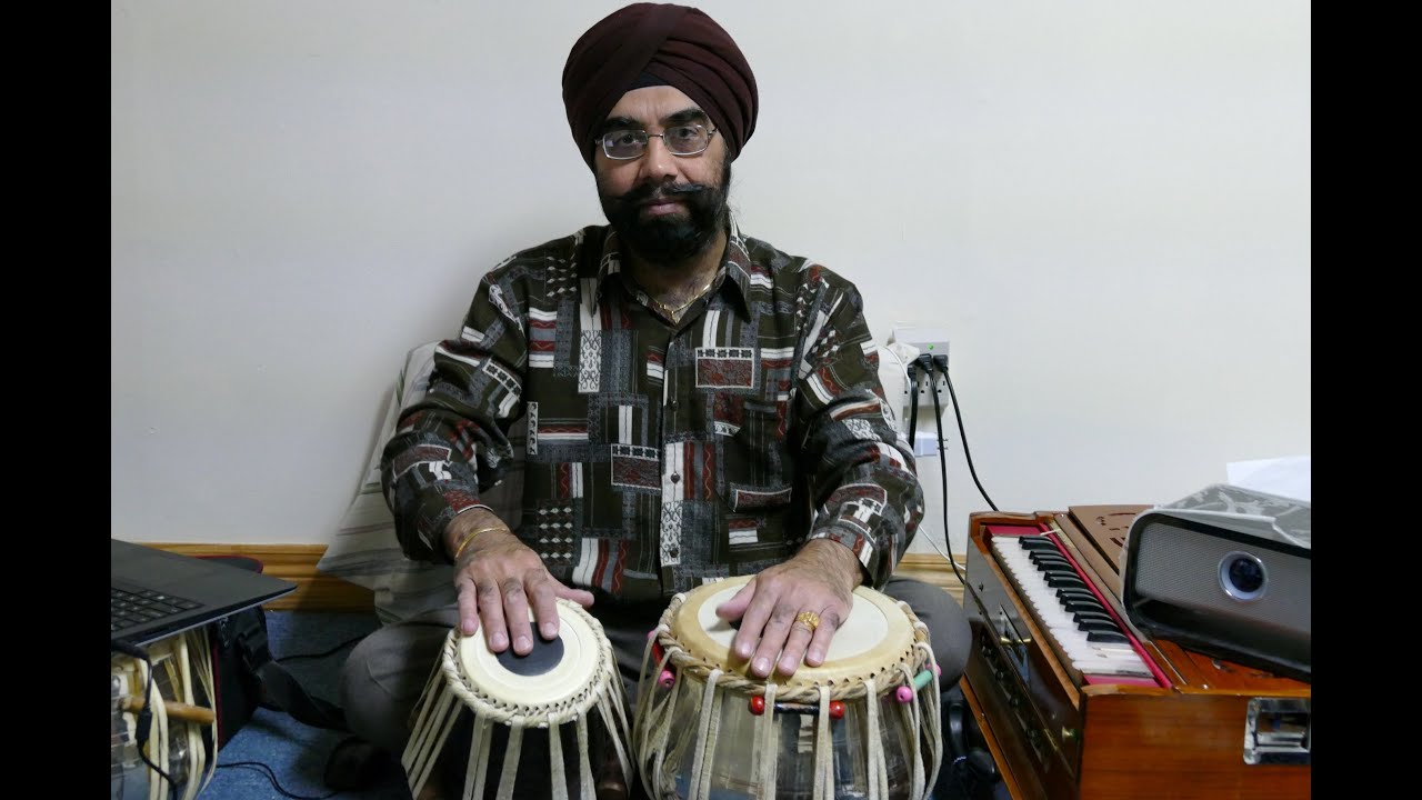 Tabla Lesson #45  Teen Taal Kayda Level Advanced