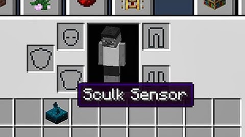 how to get sculk sensor in minecraft 1.17 (not clickbait)