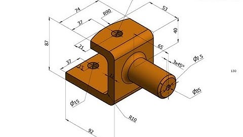 T-Flex CAD 15 3D - Exercise 65