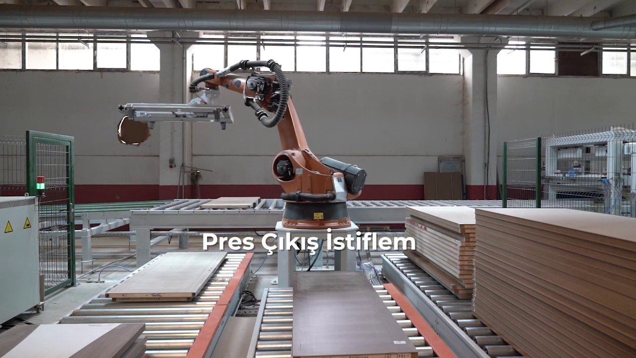 Door Production Line / Trimming, Stacking, Feeding, Conveyor