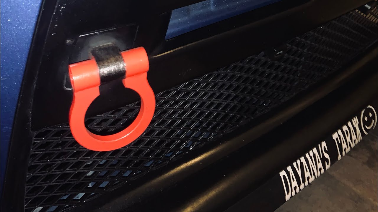 How i installed my towhook on my lancer YouTube