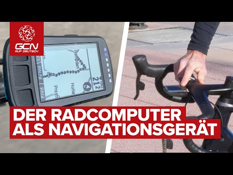 So benutzt ihr euren Radcomputer richtig - GPS routen und navigieren