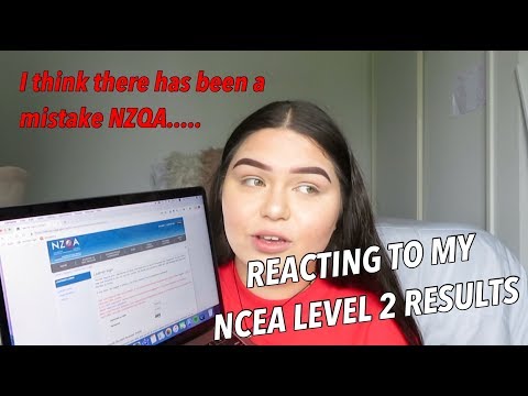 REACTING TO MY NCEA LEVEL 2 RESULTS