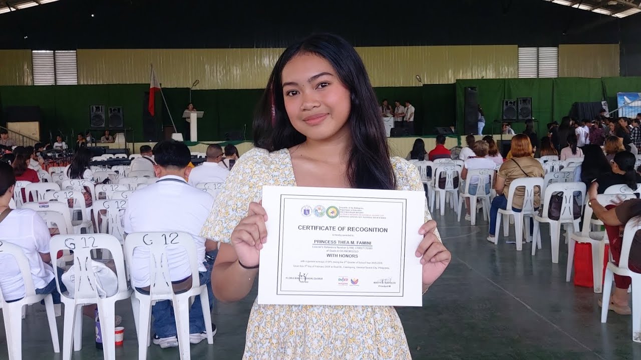 3rd quarter mini recital and convocation | thea famini