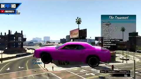 INSANE FREE GTA 5 Mod Menu THE TESSERACT v1.5.0 DOWNLOAD GTA 5 MODS