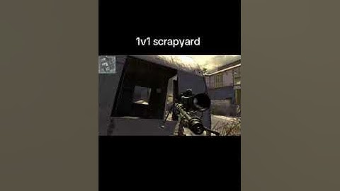 Mw2 1v1 scrapyard quickscope