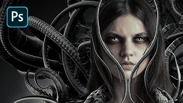 Tentacle Queen – Surreal Photoshop Tutorial