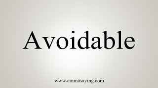 Famous How To Say Avoidable Net Worth