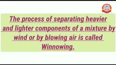 Standard 6 Basic Science Chapter 9 Part 3 Mix and Separate