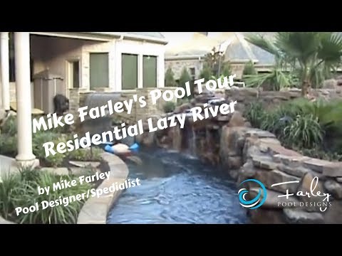 Residential Lazy River Pool Designs lazy rivers lazy river designs riverflow lap pools swim jet water Mike Farleys Pool Tour Residential Lazy River Residential Lazy River Pool Designs largest residential pool i want this pool it even has Mike Farleys Pool Tour Residential Lazy River