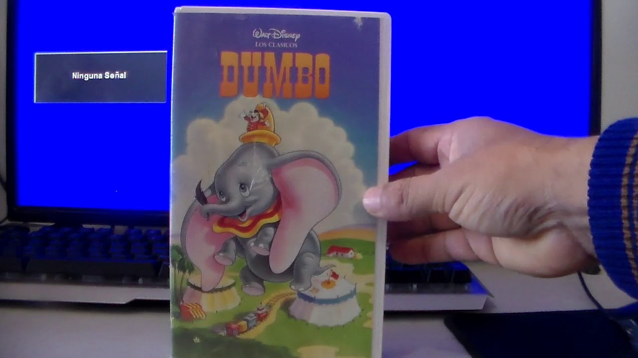 Dumbo,vhs edición de vídeo visa México