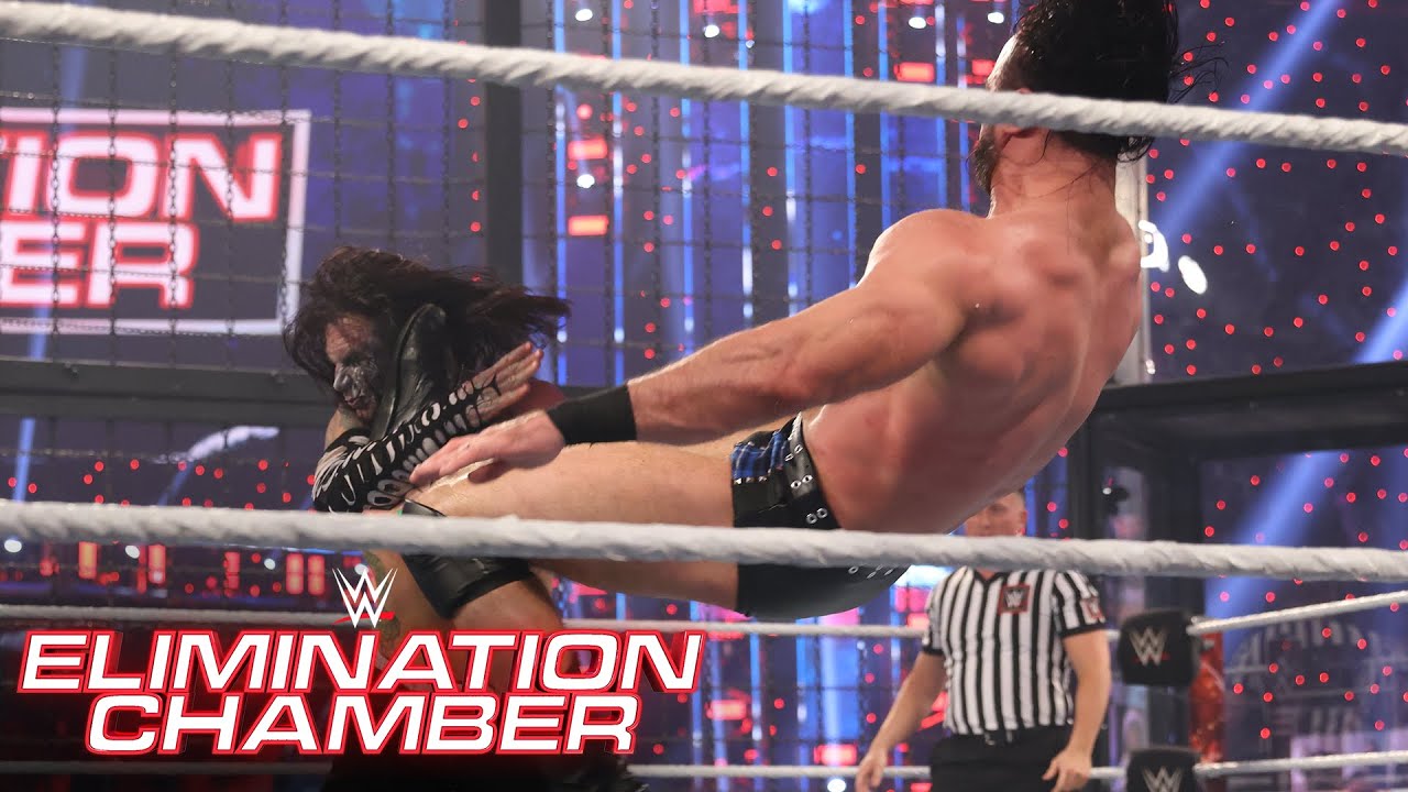 Drew McIntyre stops Jeff Hardy’s charge with Claymore: WWE Elimination Chamber