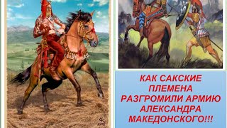 Как саки впервые в истории разбили армию Александра Македонского? Почему Александр испугался саков?