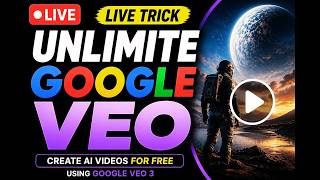 LIVE TRICK to Create Unlimited AI Videos with Google VEO 3 for FREE 🚀