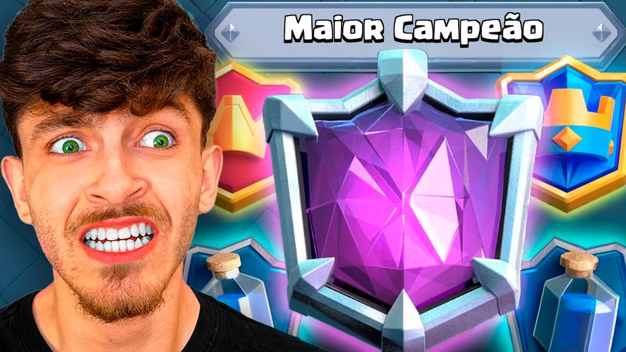 CHEGAMOS NA LIGA MAIOR CAMPEÃO!? 🏆🔥 | Clash Royale