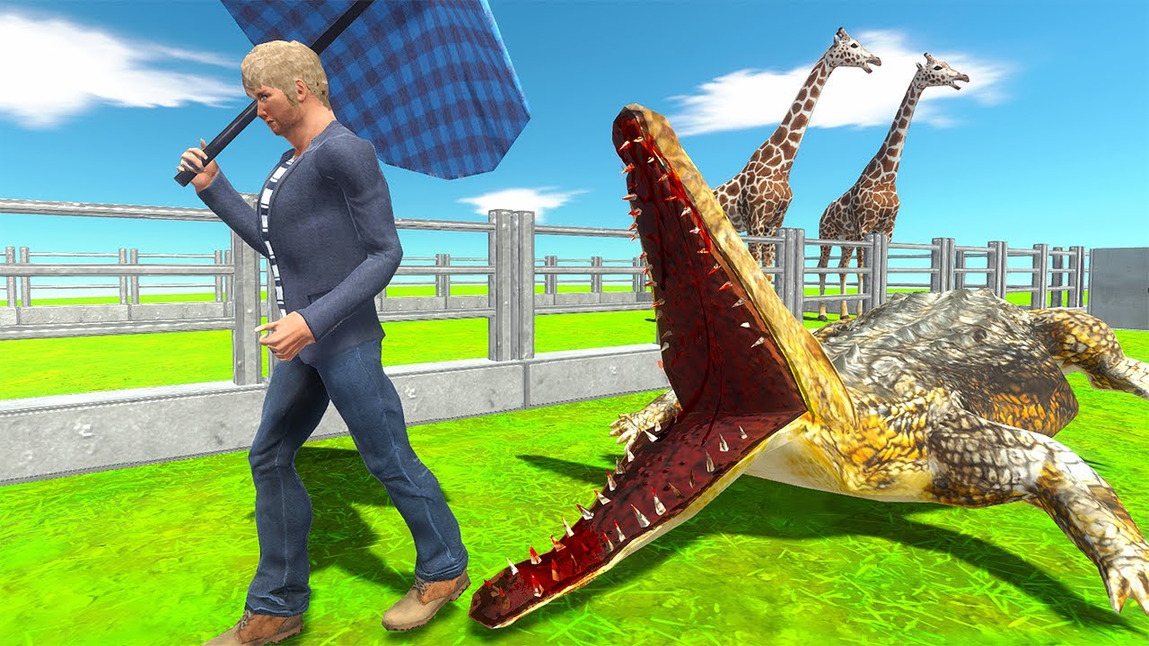 Crocodile ESCAPES From Zoo Animal Revolt Battle Simulator YouTube