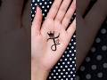 “Day 6 of A to Z Mehndi Tattoo Challenge | Letter F 💖" #shorts #@dishumakeoverr