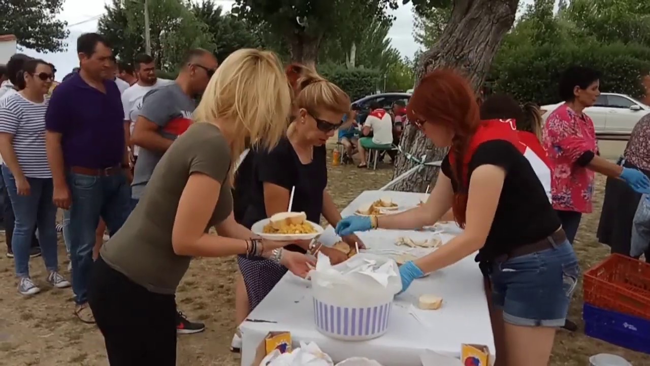 Paella tradicional en las fiestas de Boada