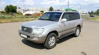 2003 Toyota Land Cruiser 100. Start Up, Engine, and In Depth Tour.