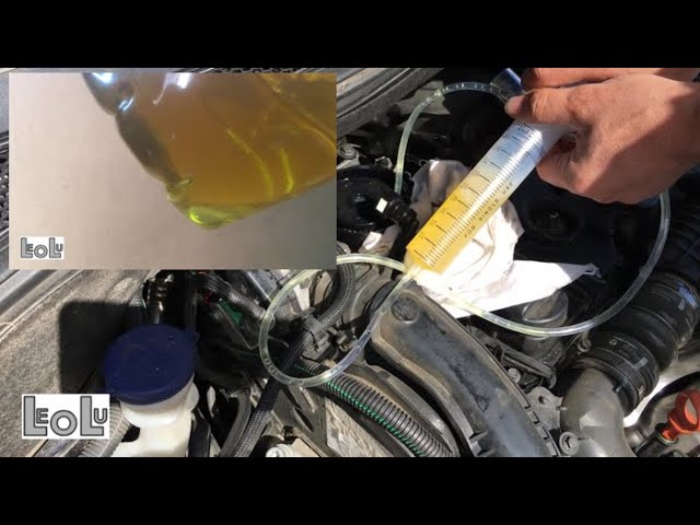 Changement du filtre à carburant // Peugeot 208 // - YouTube