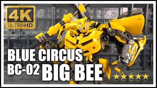 Blue Circus Bc-02 Big Bee Oversized Transformers Mpm-03 Bumblebee