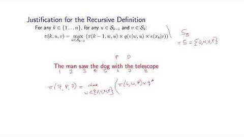 5 - 6  The Viterbi Algorithm for HMMs (Part 2)