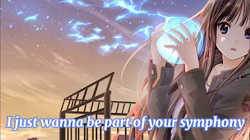 Nightcore - Symphony (Cover) - Lyrics