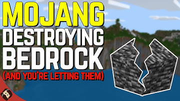 Mojang Casually Destroying Bedrock Edition | Minecraft Opinion
