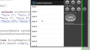 Android   Criando uma ListView