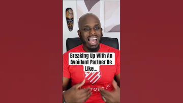 How It Feels Breaking Up With An Avoidant Partner Attachment Avoidantattachment Breakup 