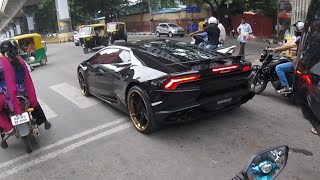 LAMBORGHINI HURACAN REACTIONS INDIA