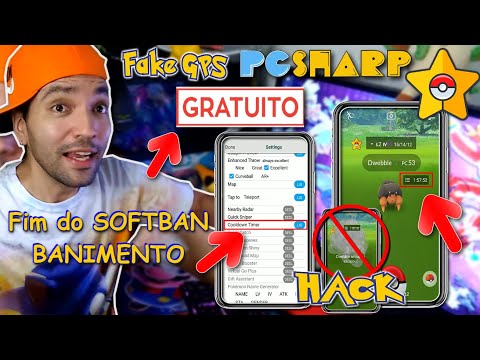 FAKE GPS *SEM ROOT, GRÁTIS E COM CONTA GOOGLE* NO PGSHARP